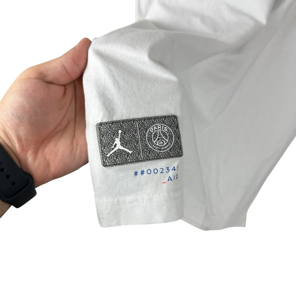 Mens Y2K Jordan Brand Paris Saint German Streetwear Jumpman Shirt Size S